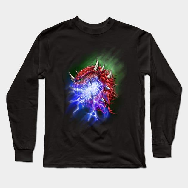 Cacodemon Long Sleeve T-Shirt by Adonowitz